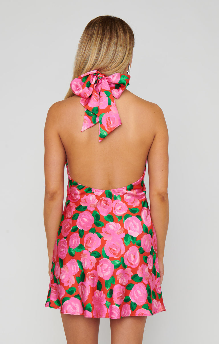 Jasmine Tie Mini Dress ~ Rosie Blooms – Show Me Your Mumu