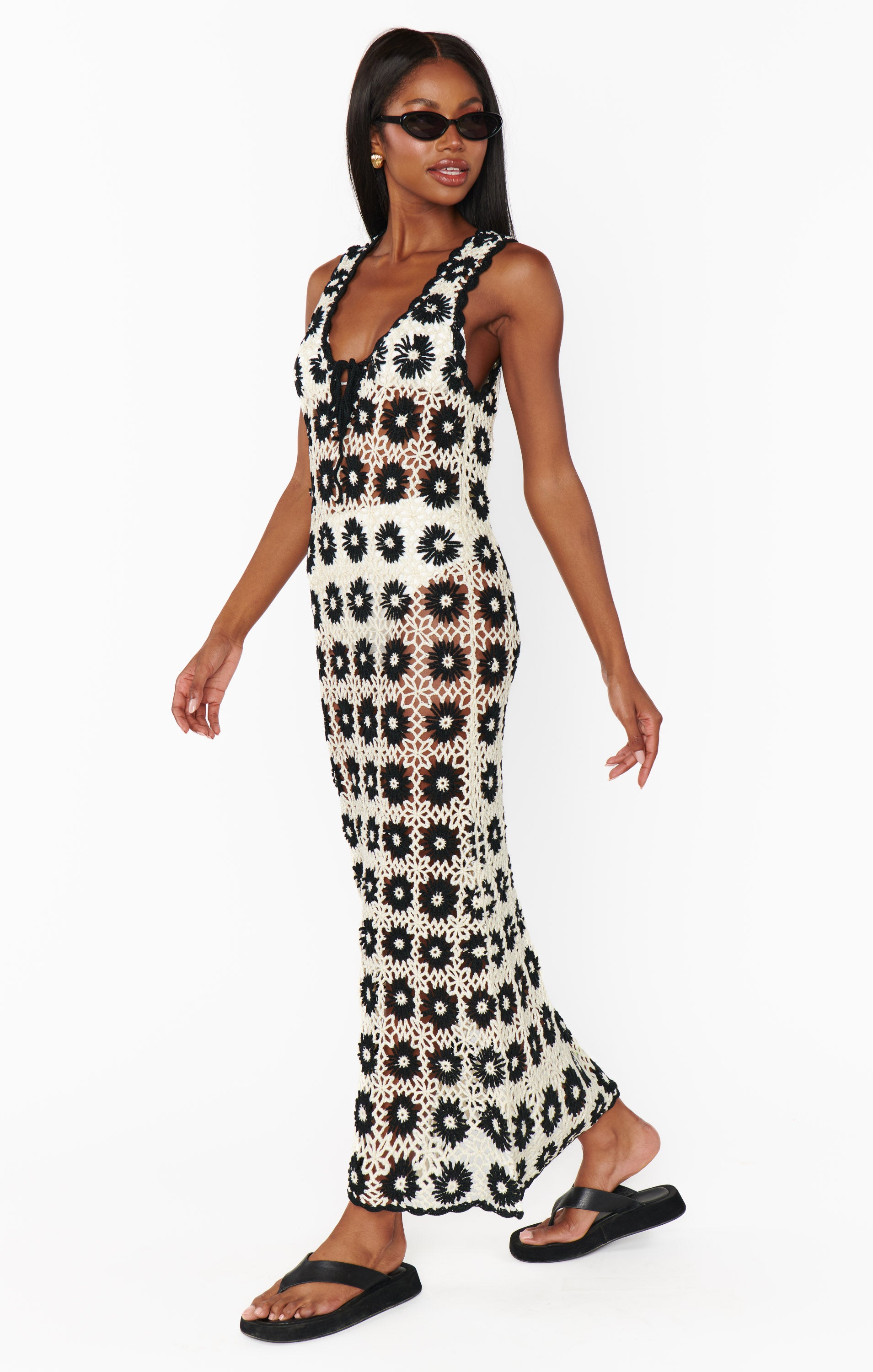 Show Me Your Mumu Vacay Tank Dress in Black