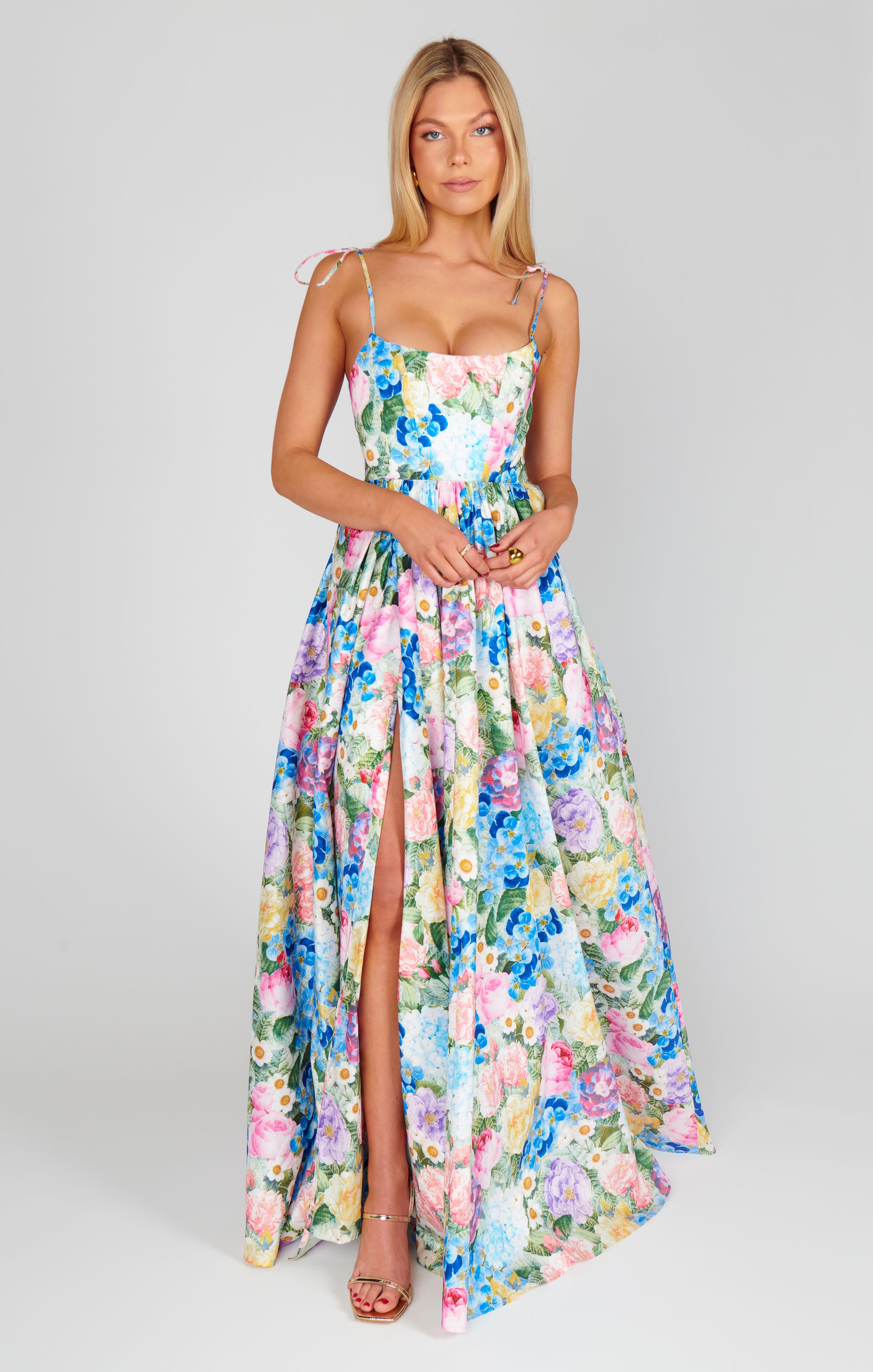 guys dress boots Juliet Maxi Dress, in Flower Shop, Size: Medium | Show Me Your Mumu