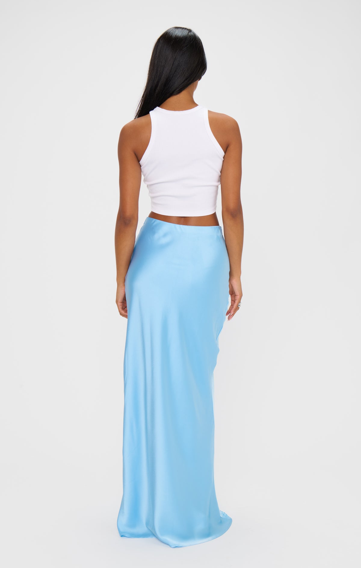 lucky for you light blue glitter bustier maxi dress Slip Skirt ~ Baby Luxe Satin – Show Me Your Mumu Dress is Sheer collection:skinny-pants Buy aayu Georgette A-Line Color:Dusty Mauve