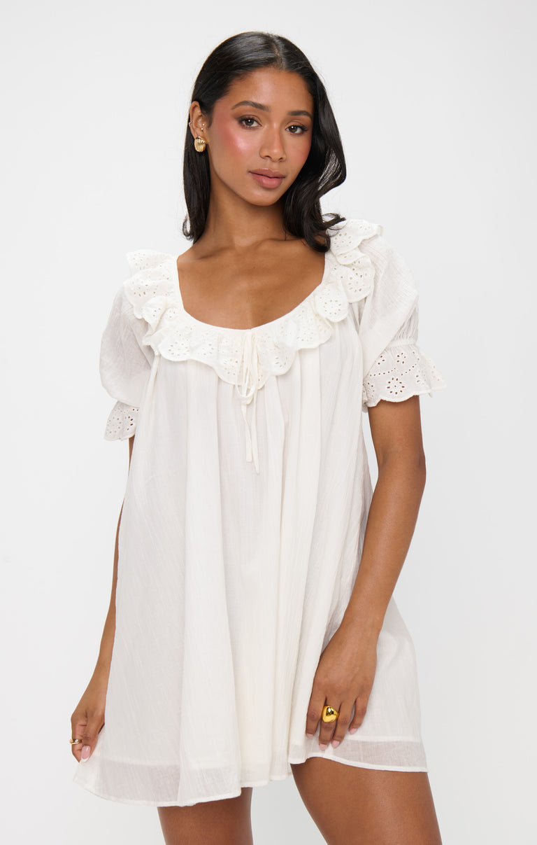 show me your mumu white dress Cyrus Mini Dress, in With Fringe a brand born from friendship Show Me Your Mumu Garden