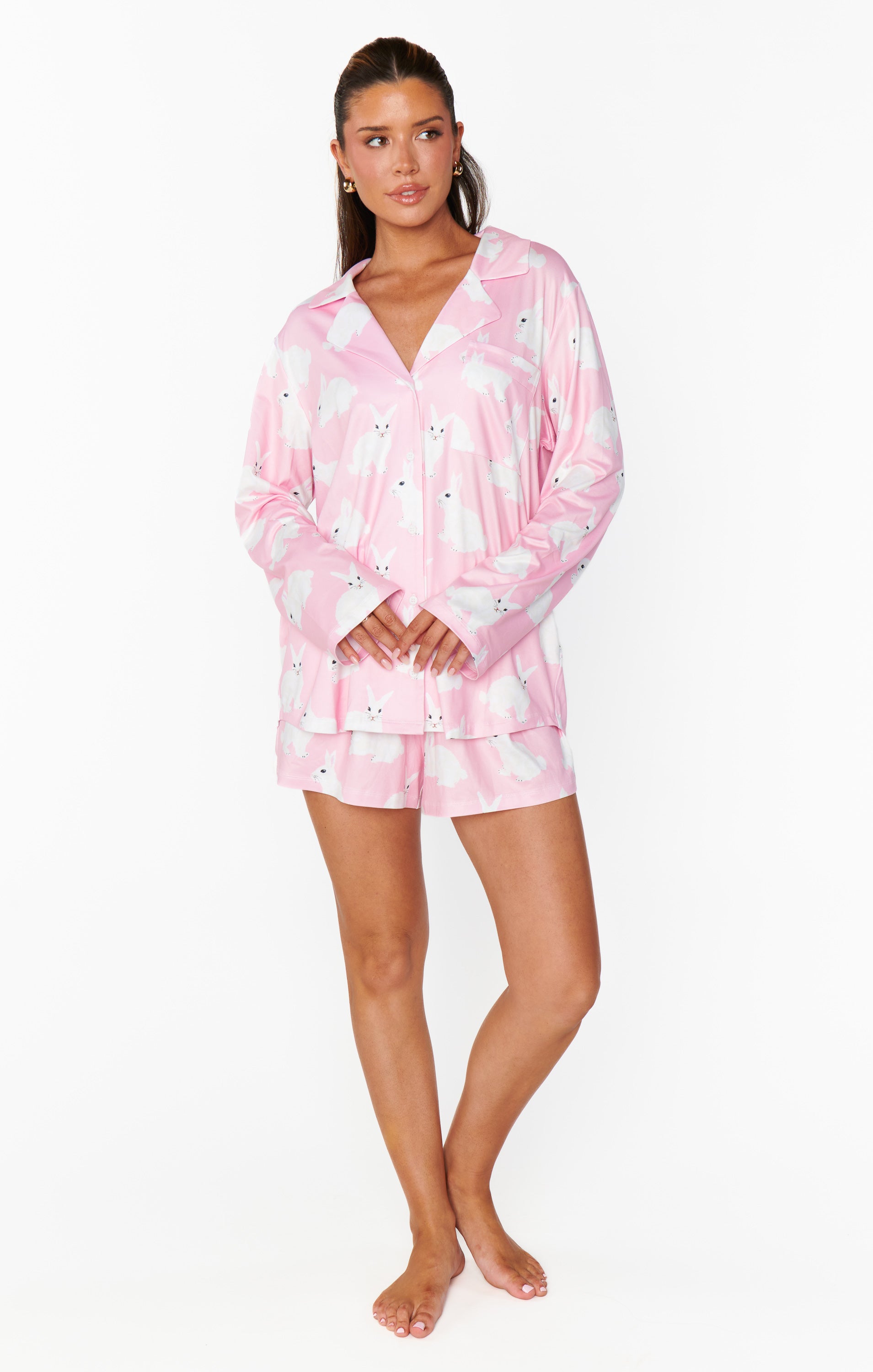 Favorite PJ Set ~ Pink Bunnies Jersey – Show Me Your Mumu