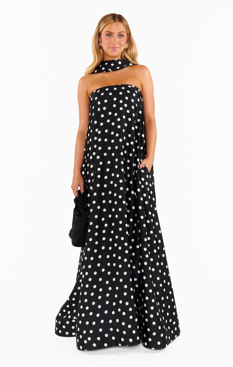 Tinsley Tube Dress, in Polka Dot, Size: XS | Show Me Your Mumu