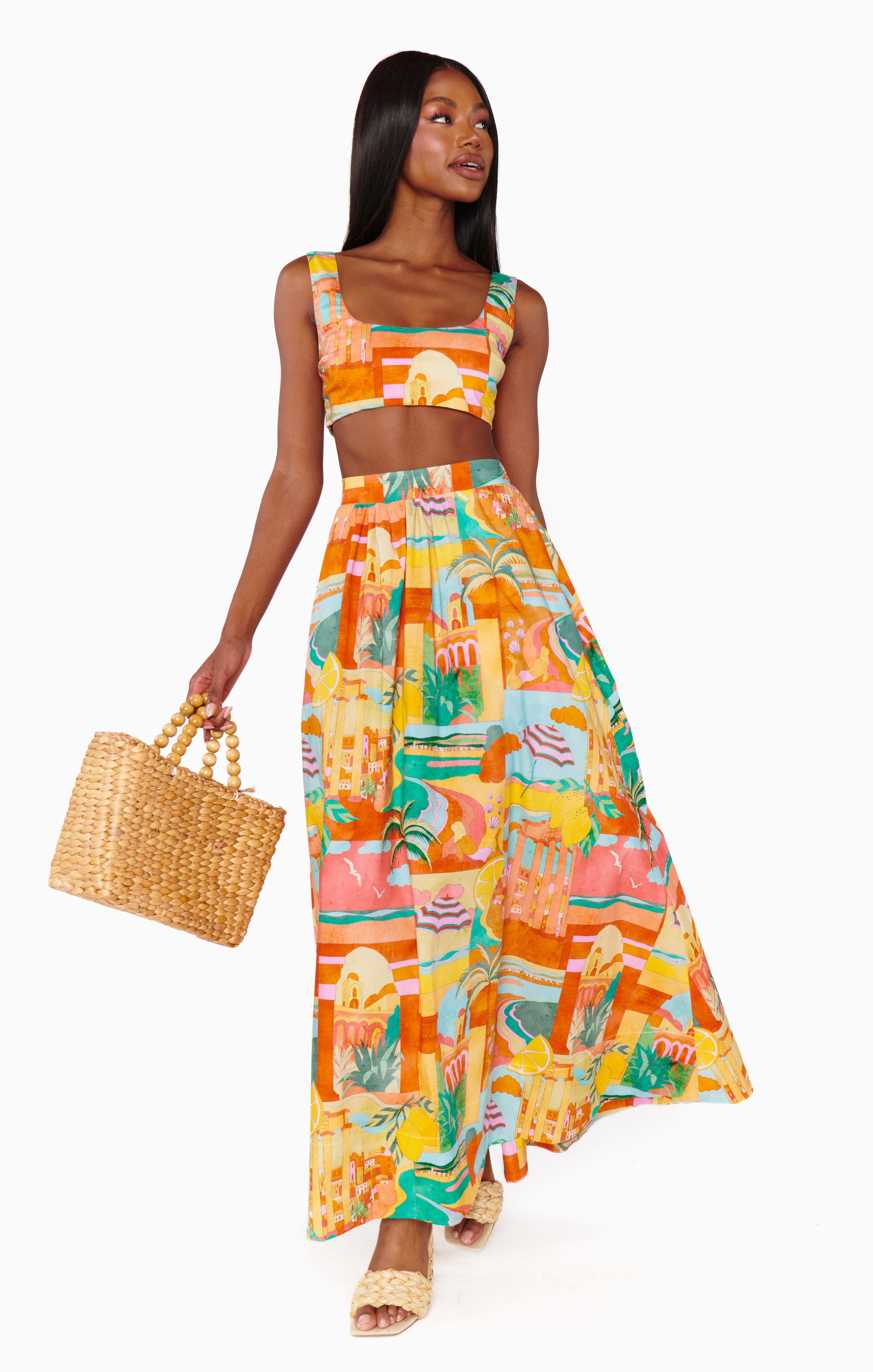 Iride-Print Long Skirt – PUCCI Online Store