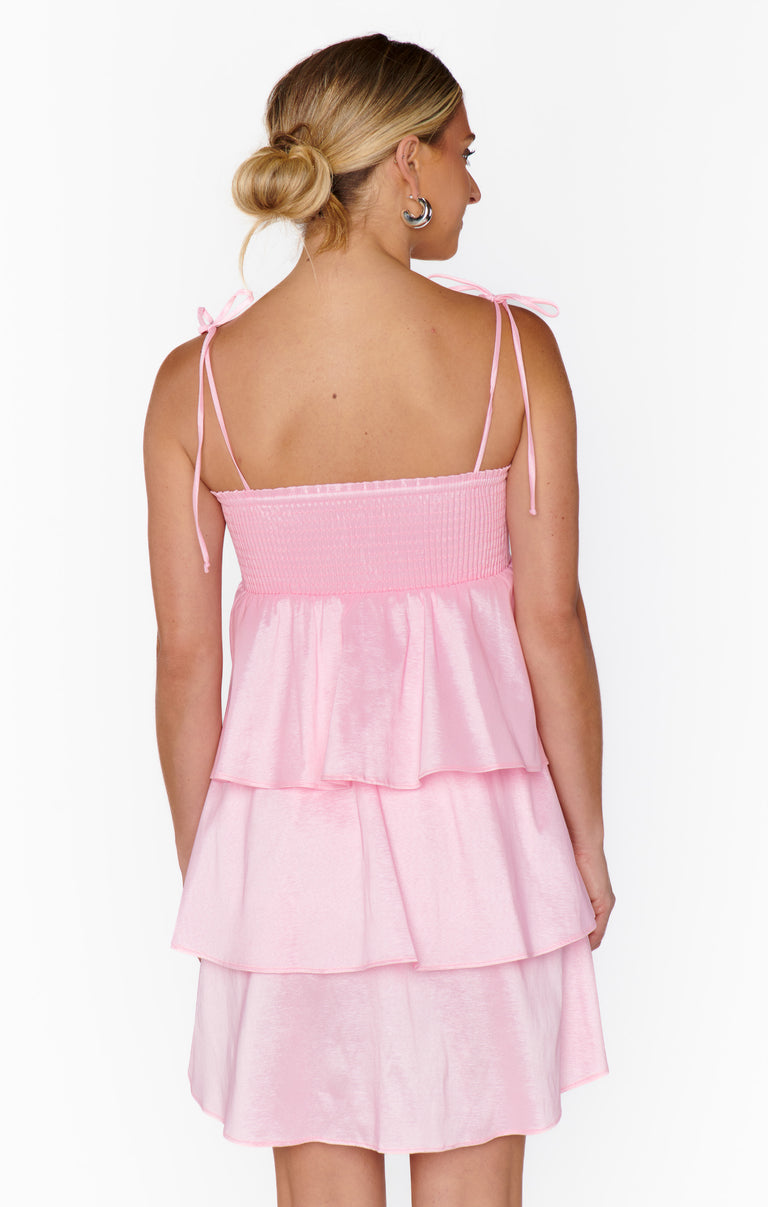 cute dress near me Meet Cute Mini Dress ~ Light Pink Taffeta – Show Me Your Mumu