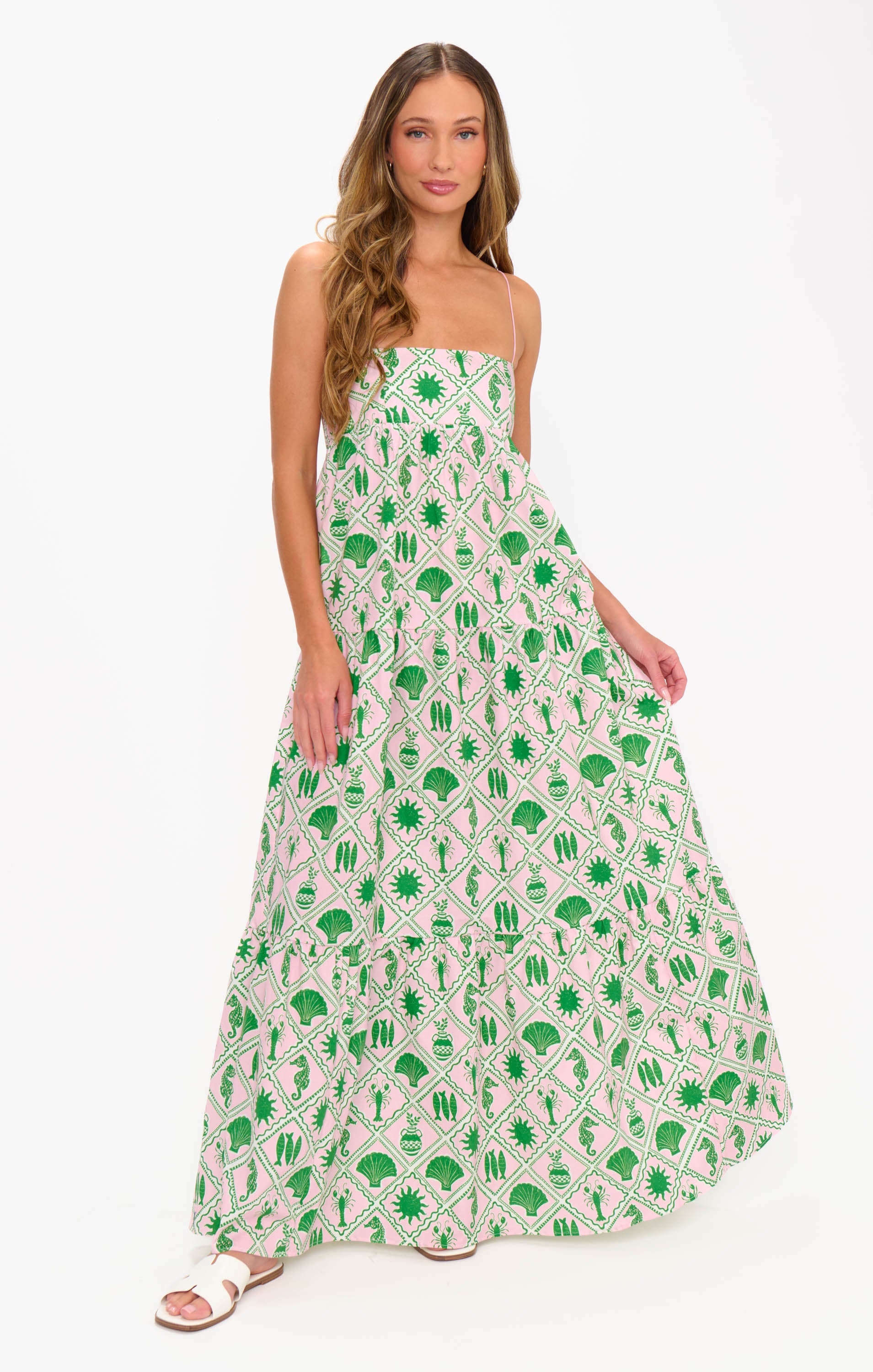 maxi dress pick up tomorrow Long Weekend Maxi Dress ~ Coastal Collage – Show Me Your Mumu