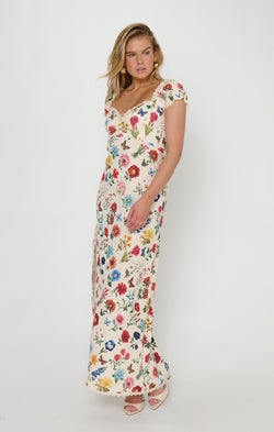 Nicola Dress ~ French Floral