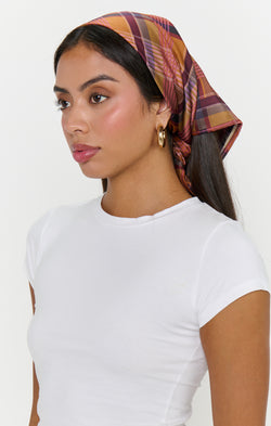 Everyday Scarf ~ Rich Plaid