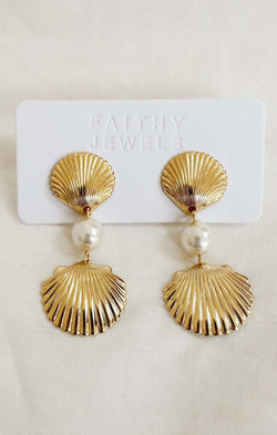 Faithy Jewels Palm Beach Earring ~ Gold
