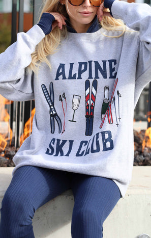 Stanley Sweatshirt ~ Alpine Ski Club Graphic