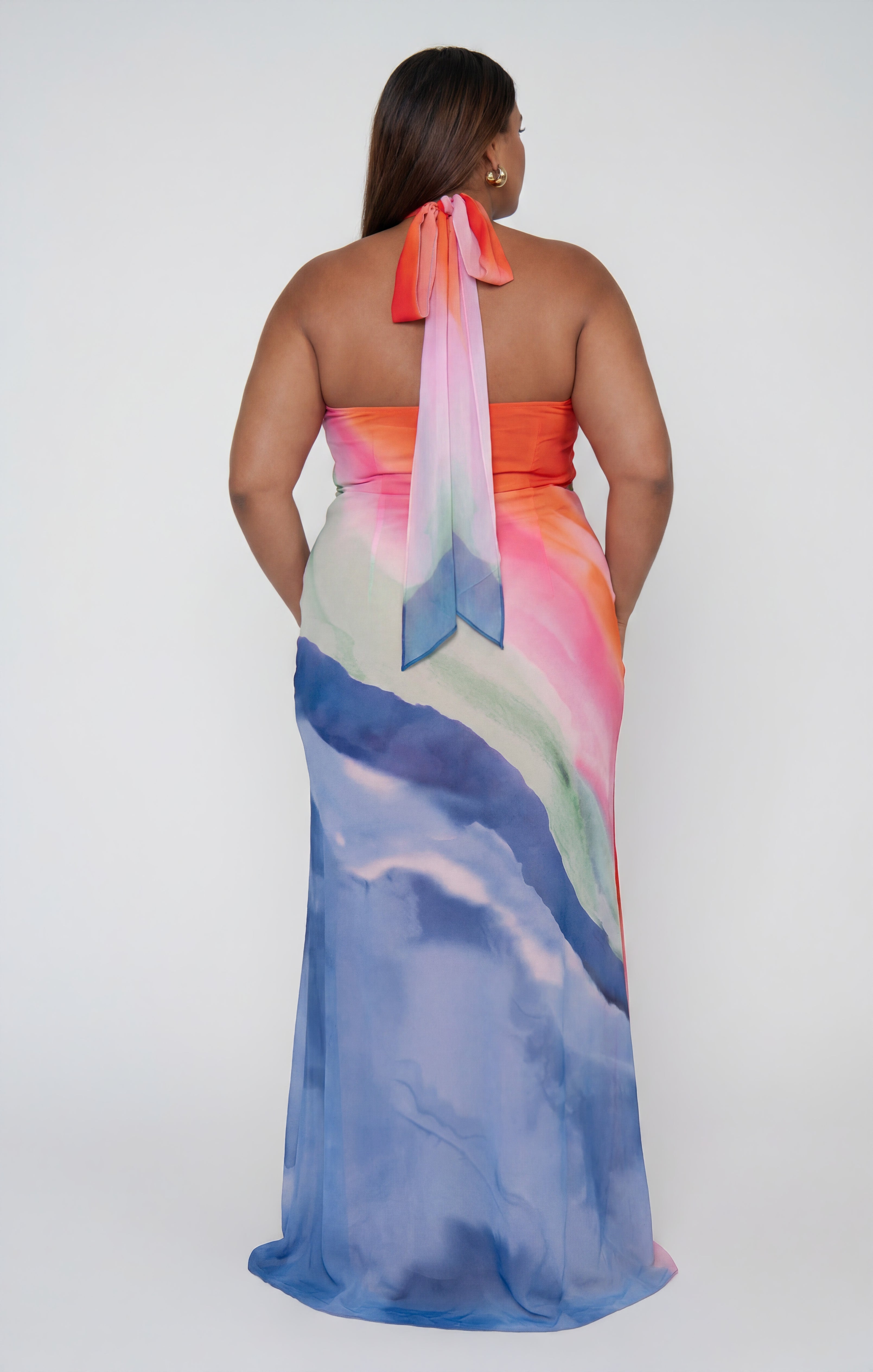 remi fitted maxi dress Sleeveless flare mini dress black | Trendy Dresses main image 1