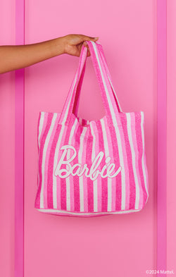 Barbie™ Tote ~ DreamHouse™ Stripe Terry