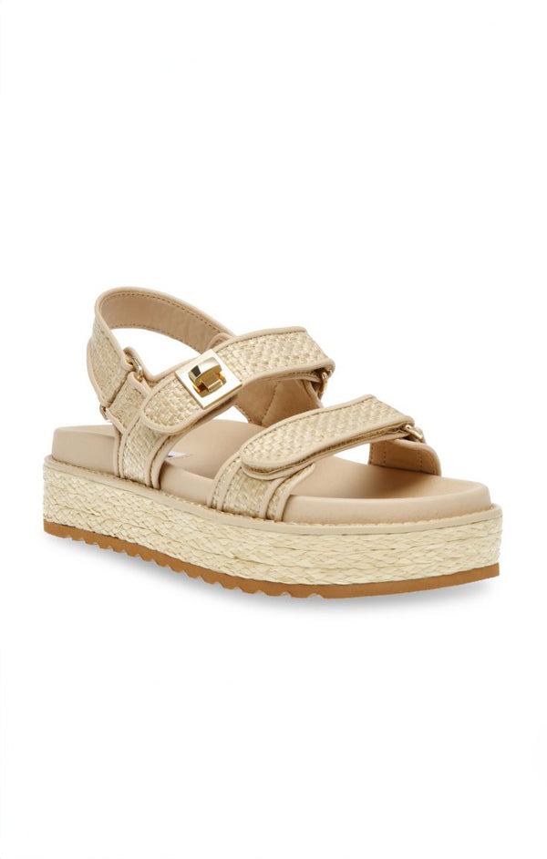 Steve Madden Bigmona Platform Sandal ~ Natural – Show Me Your Mumu