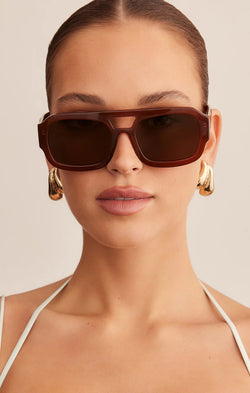 Banbé The Suki Sunglasses ~ Cinnamon
