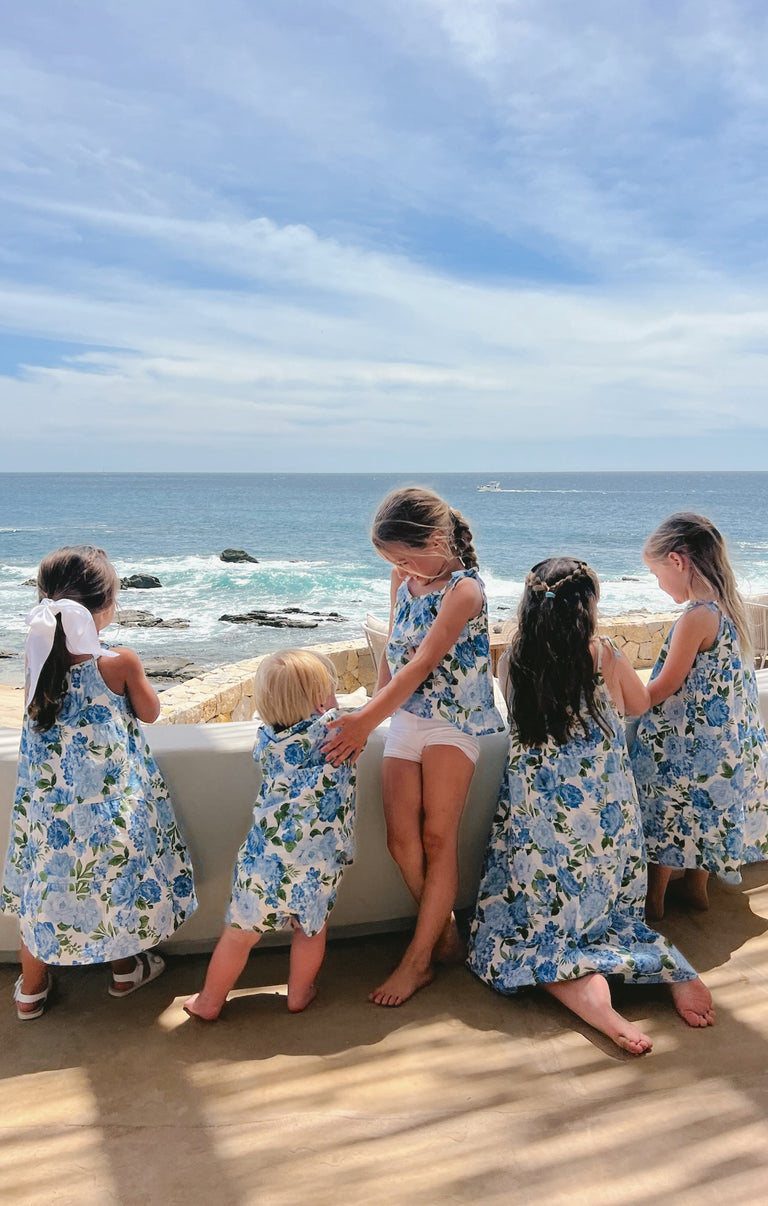 Pia Dress ~ Cottage Floral Blue – Show Me Your Mumu