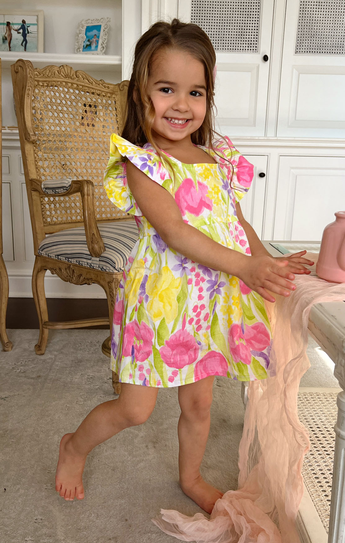show me your mumu prim mini dress Poppy Dress ~ Blooming Tulips 1T