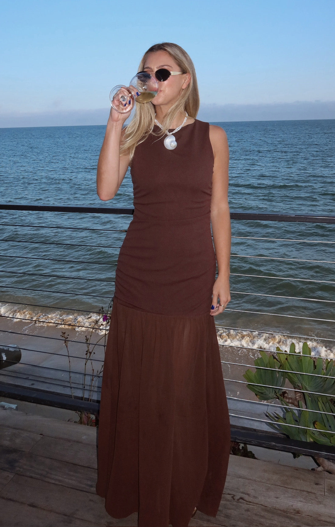 Aria Maxi Dress - Ivory