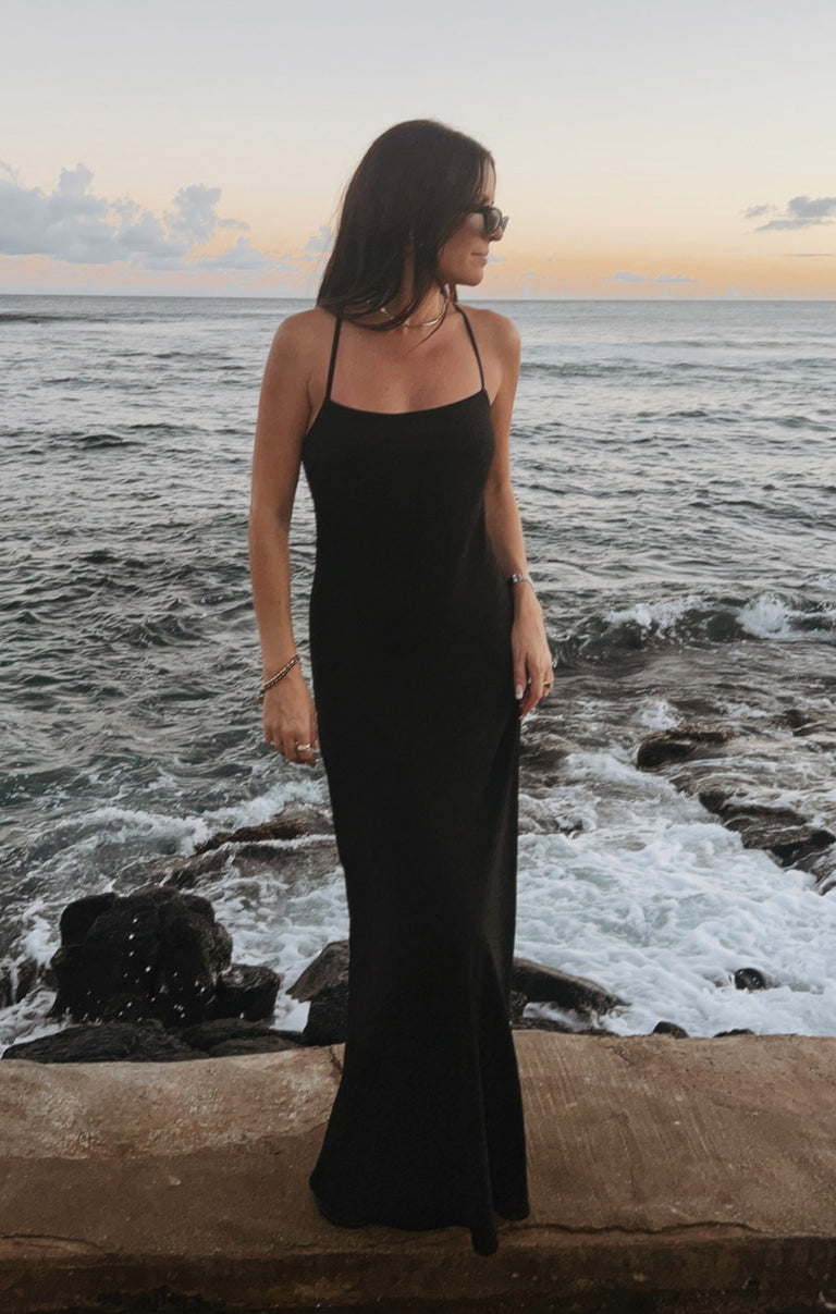 long black strapless dress with slit Gorgeous Black Long Sleeves Floor Length Strapless Front Split Chiffon Prom Dress