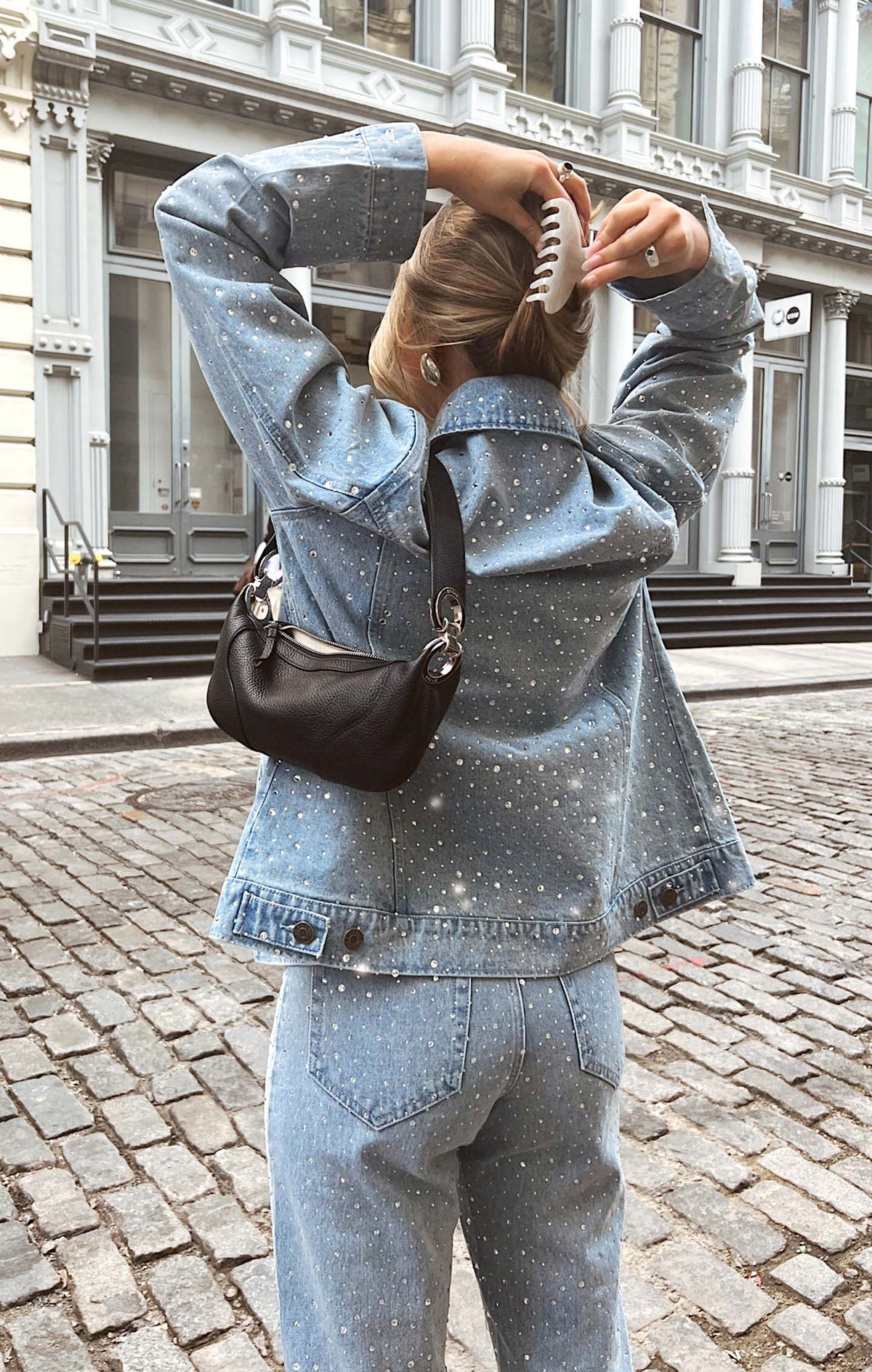 Dover Denim Jacket ~ Embellished Indigo – Show Me Your Mumu