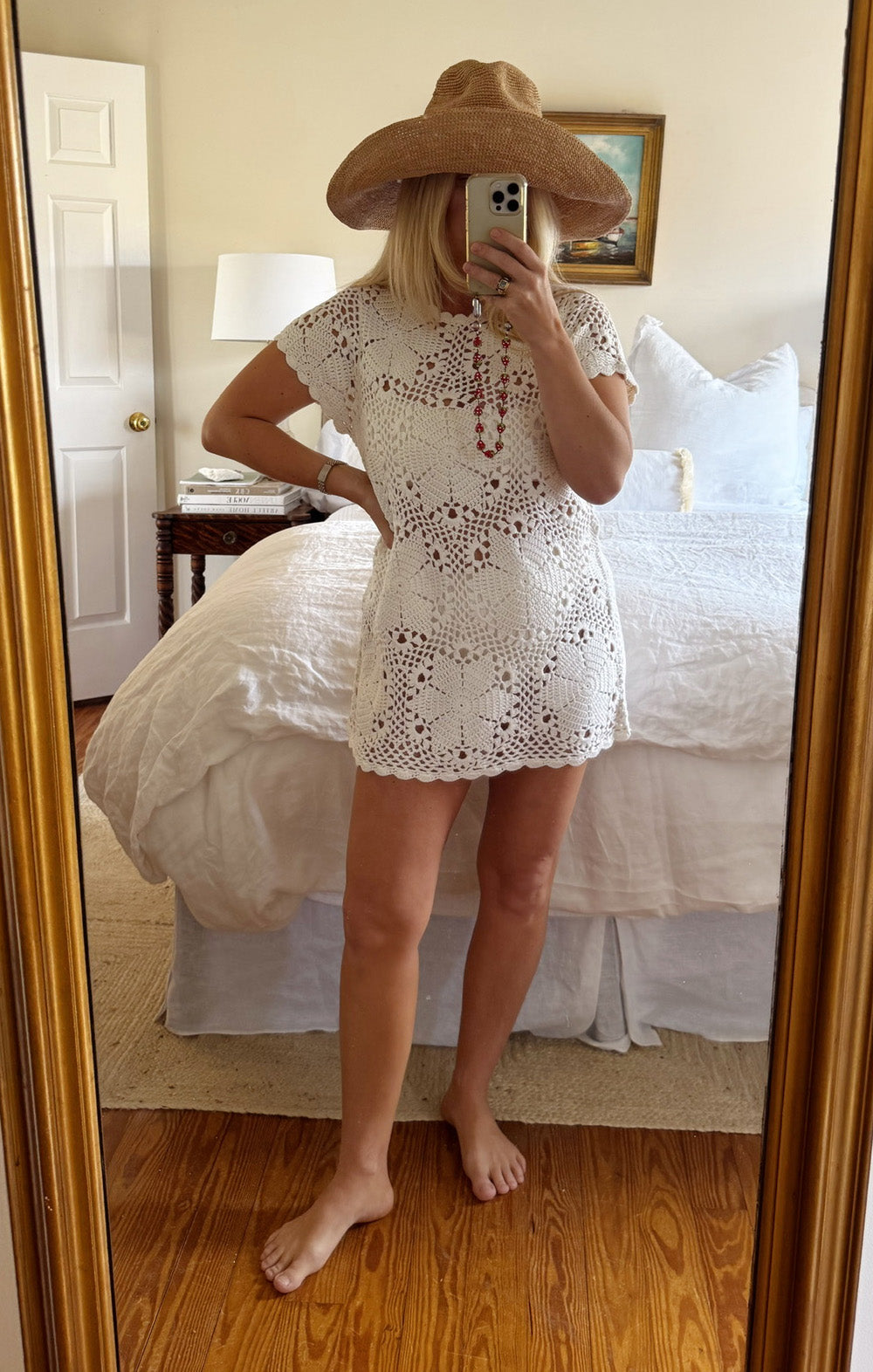 Cleo Coverup ~ Salty Floral Crochet Show Me Your Mumu Cleo Coverup ~ Salty Floral Crochet Show Me Your Mumu