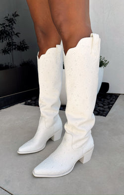 Mumu x Billini Pia Pearl Boot ~ Pearl