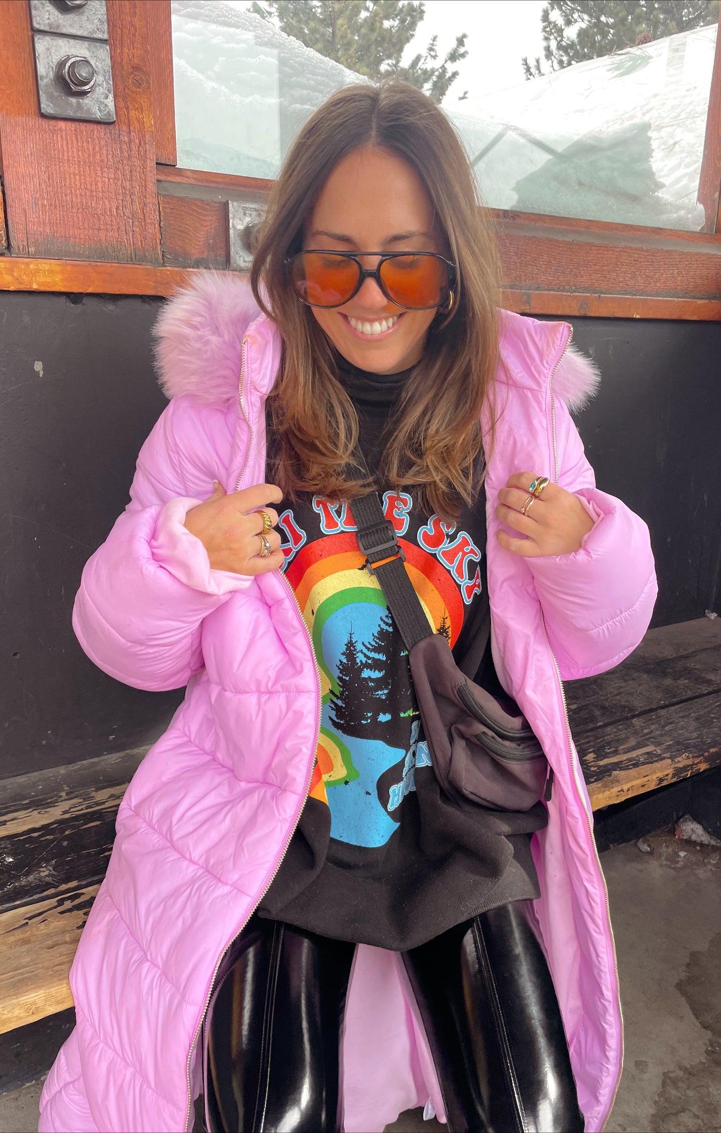 Snowmass Puffer Jacket ~ Powder Purple with Faux Fur – Show Me Your Mumu Snowmass Puffer Jacket ~ Powder Purple with Faux Fur – Show Me Your Mumu