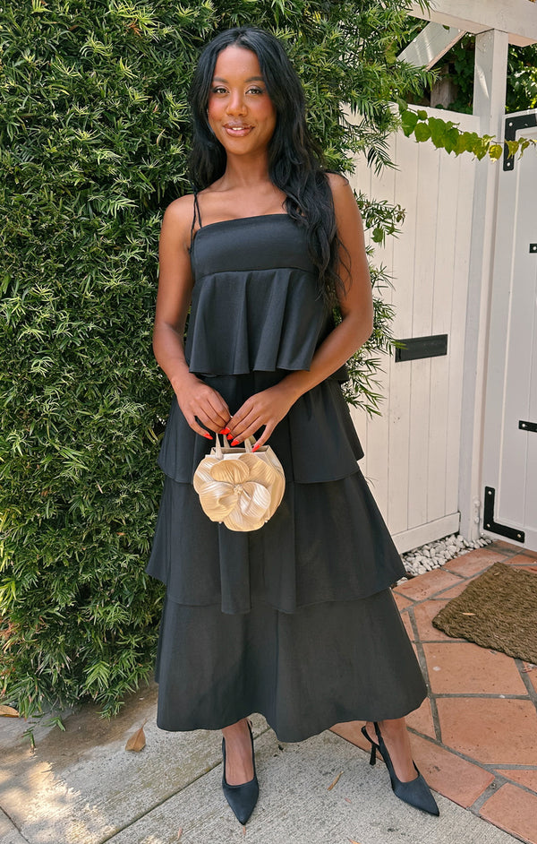 Meet Cute Dress ~ Black Taffeta – Show Me Your Mumu