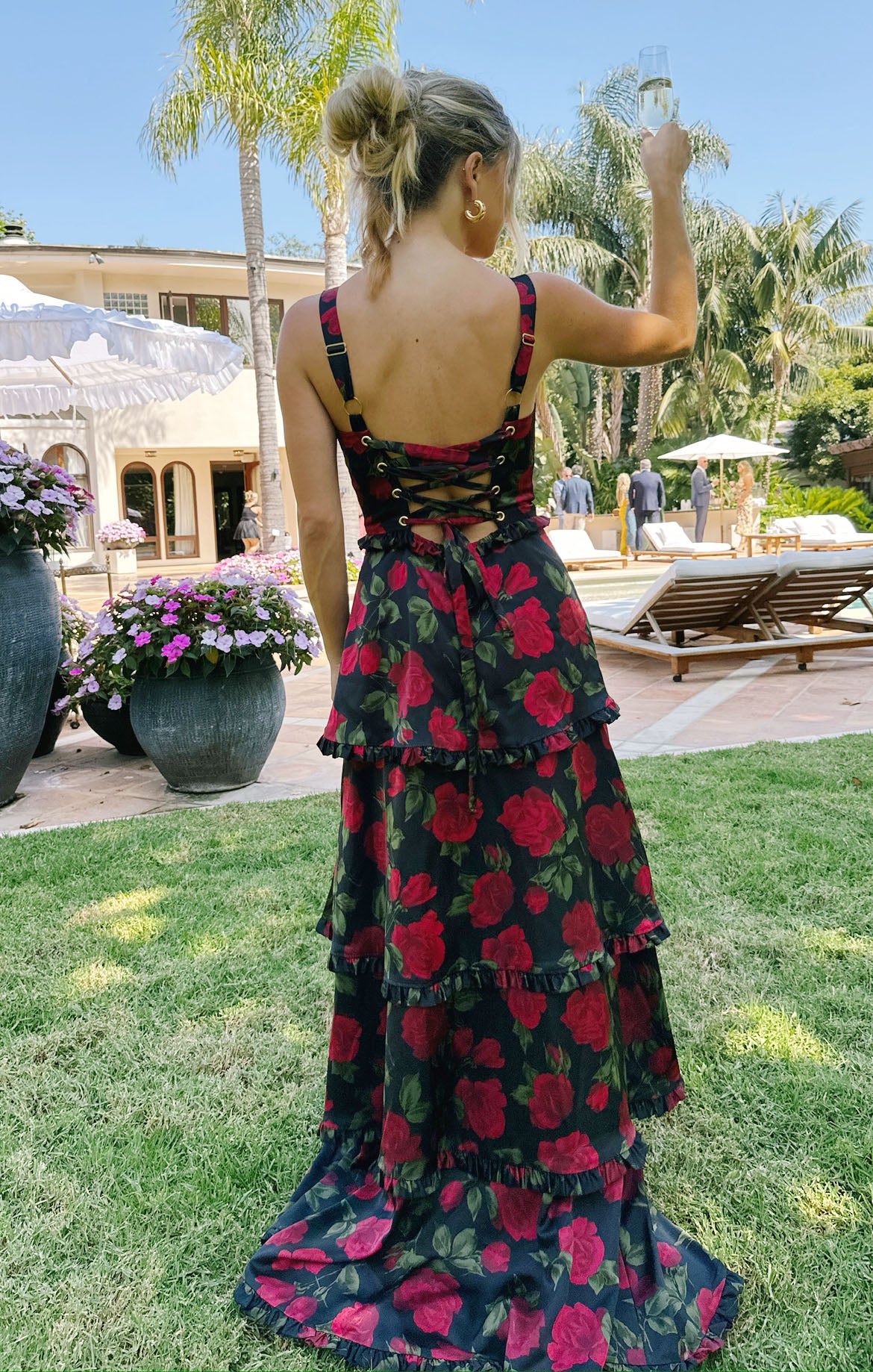 cut out back cocktail dress Cut-Out Open-Back Tight Sheath Short Homecoming Sky Blue / 00 Sleeveless Season TopKiyonna Special Occasion Dresses Evening Color:Floral Printed