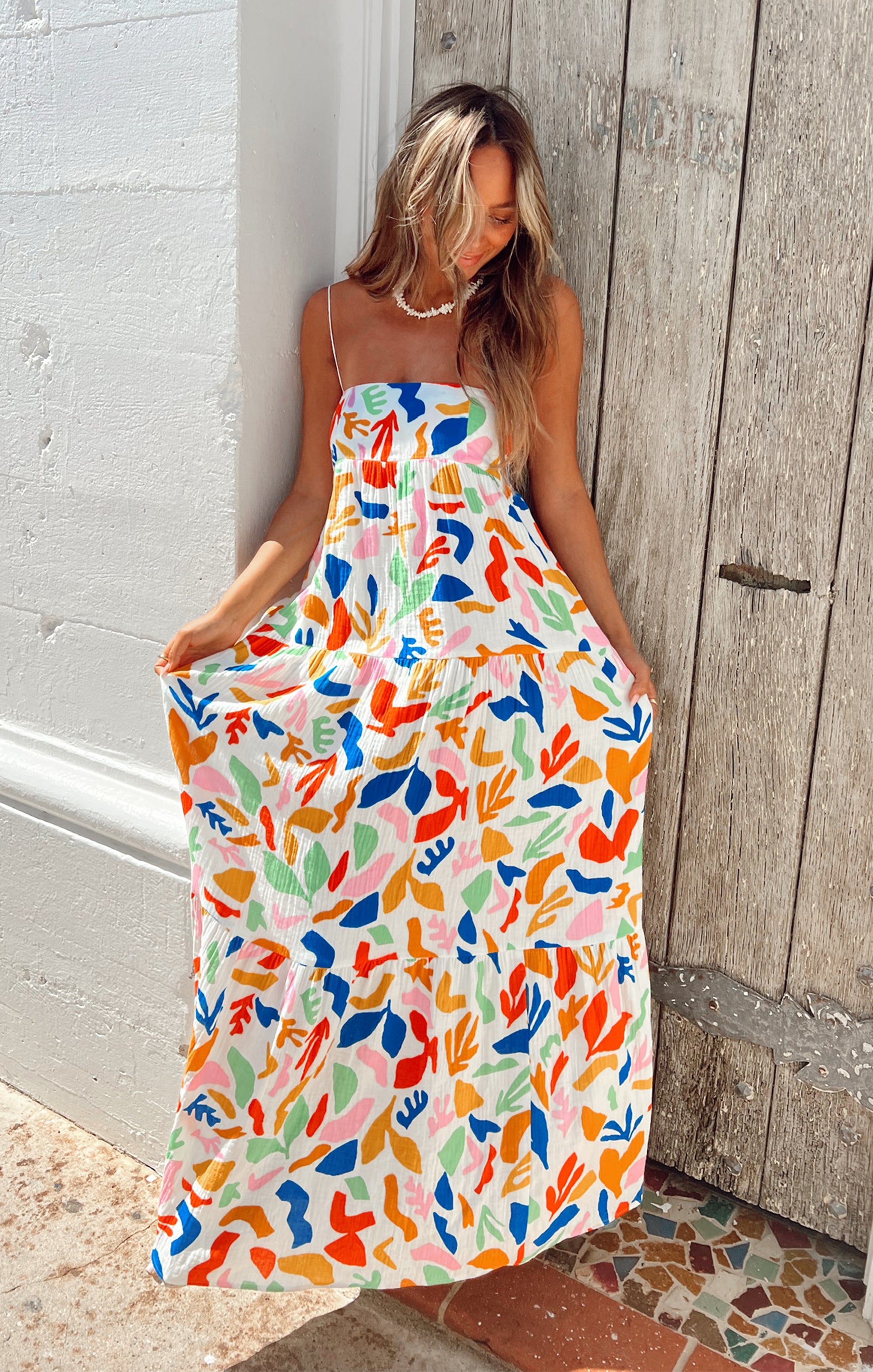 Long Weekend Maxi Dress ~ Primary Paradise