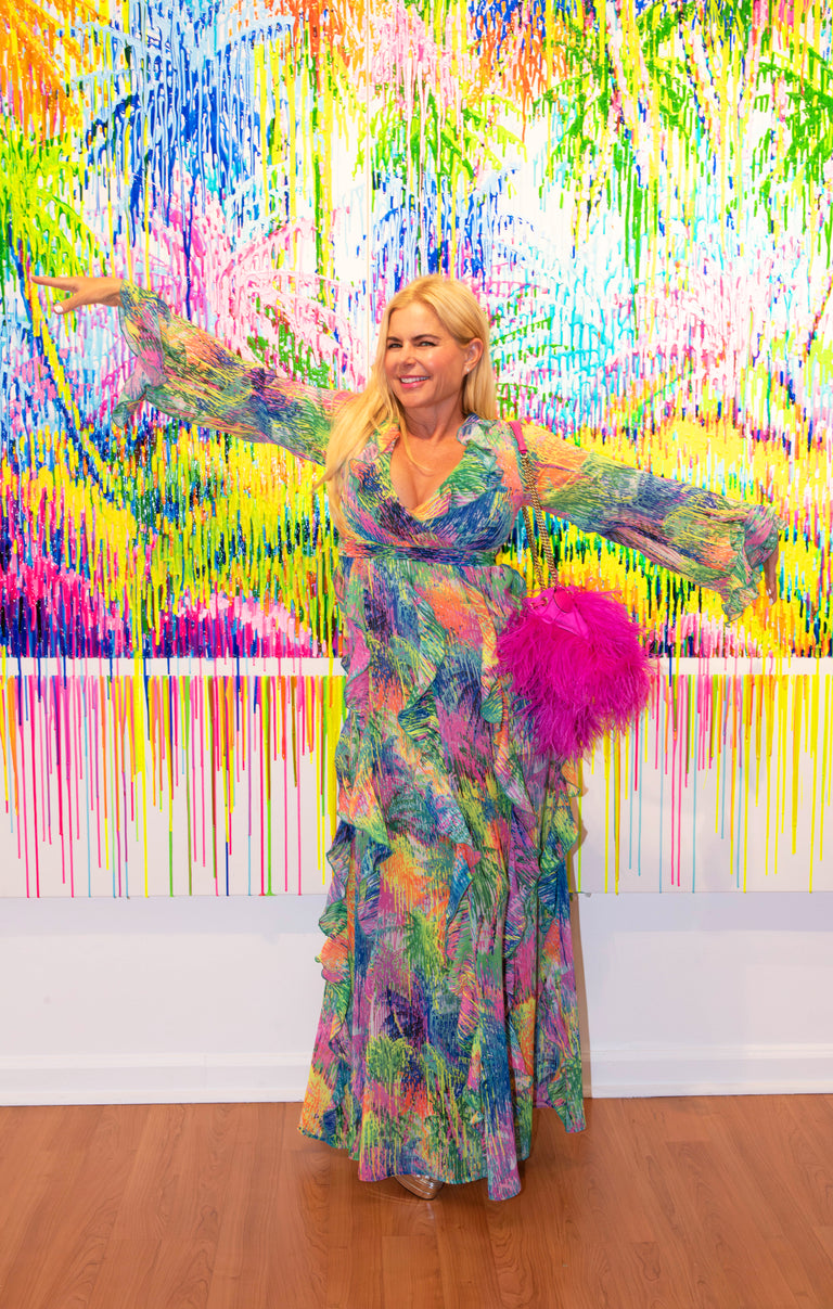 Jenny Ruffle Maxi Dress ~ Everhart Palms – Show Me Your Mumu