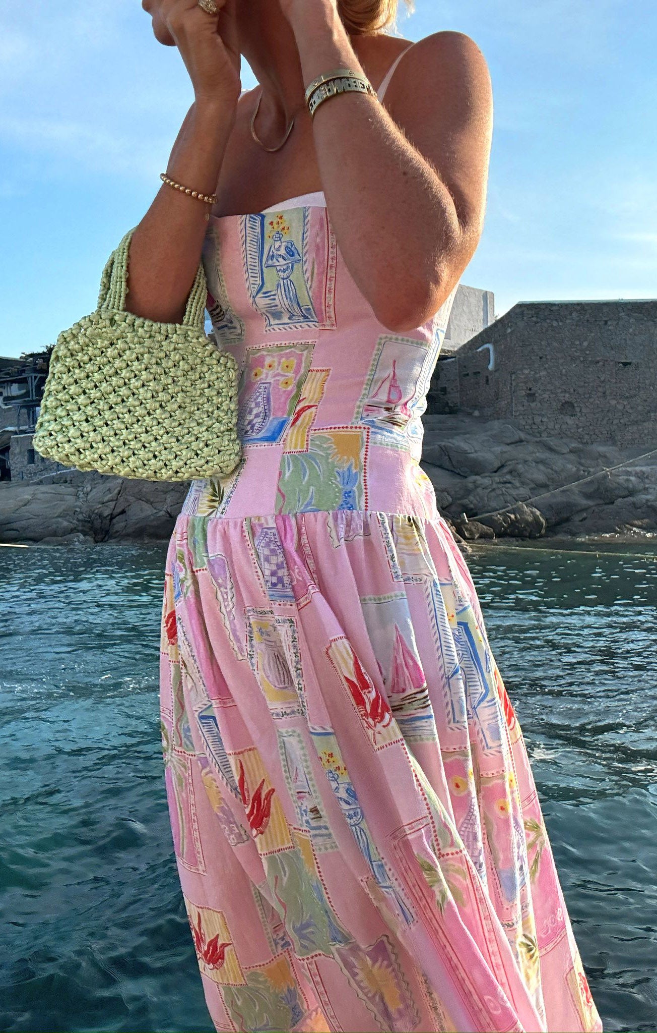 hepburn maxi dress Hepburn Midi Dress ~ Summer Soleil Linen – Show Me Your Mumu