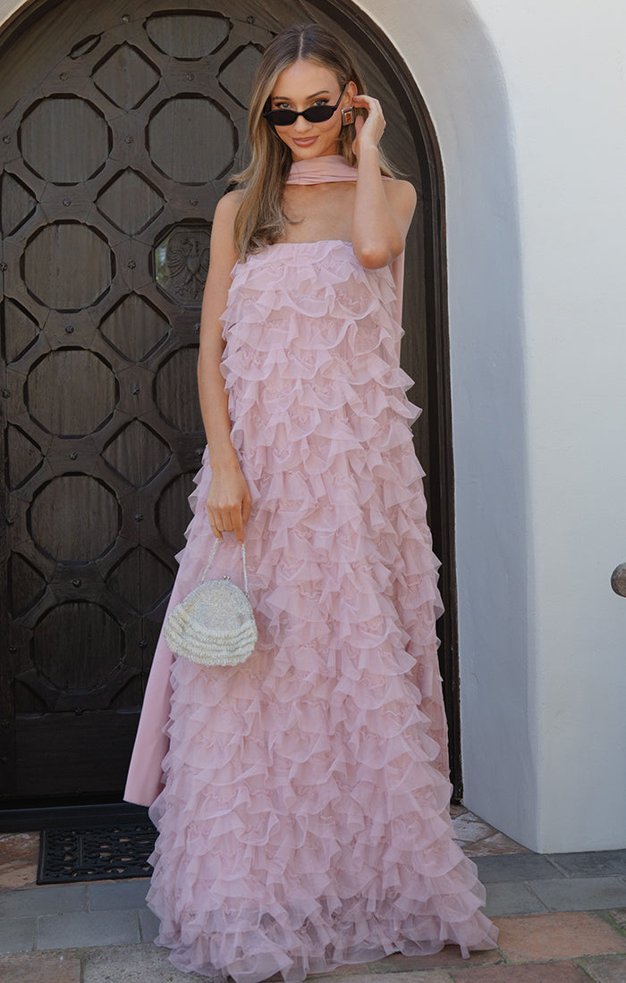 enchanted dress Enchanted Dress, in Ballet Slipper Ruffle Tulle, Size: Small | Show Me Your Mumu