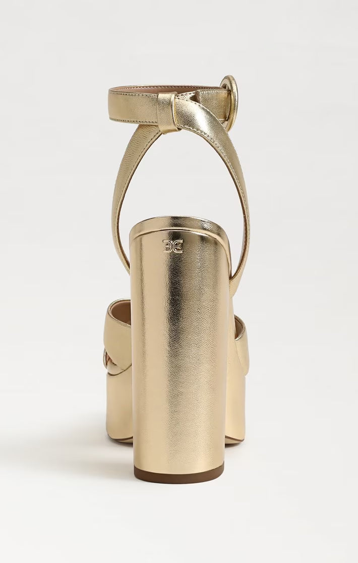 Sam Edelman Savannah Heel ~ Gold – Show Me Your Mumu