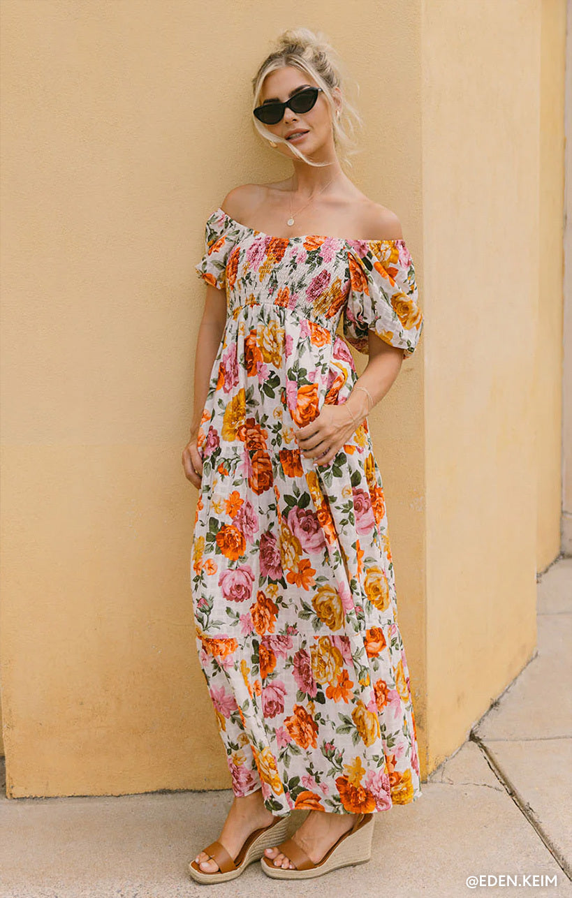 Show Me outlets Your MuMu Floral Maxi Dress