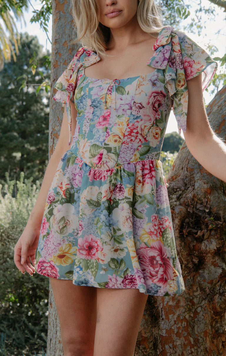 show me your mumu mandi mini dress Mandy Mini Dress, in English Garden, Size: 2XL | Show Me Your Mumu