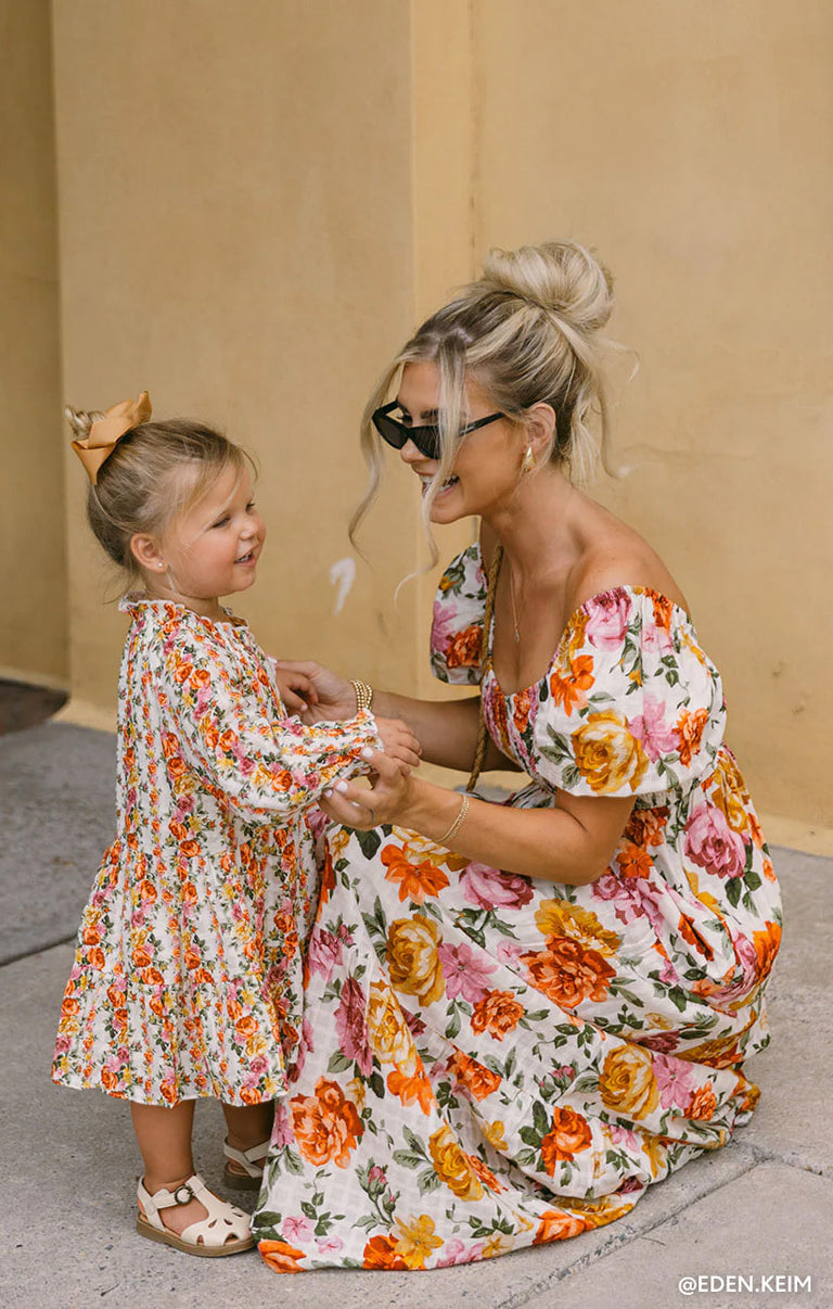 (取寄) ショウ ミー ユア ムームー レディース ジョアンナ ミディ ドレス Show Me Your Mumu women Joanna Midi Dress Brown little_birdie_dress_4_c97687e5