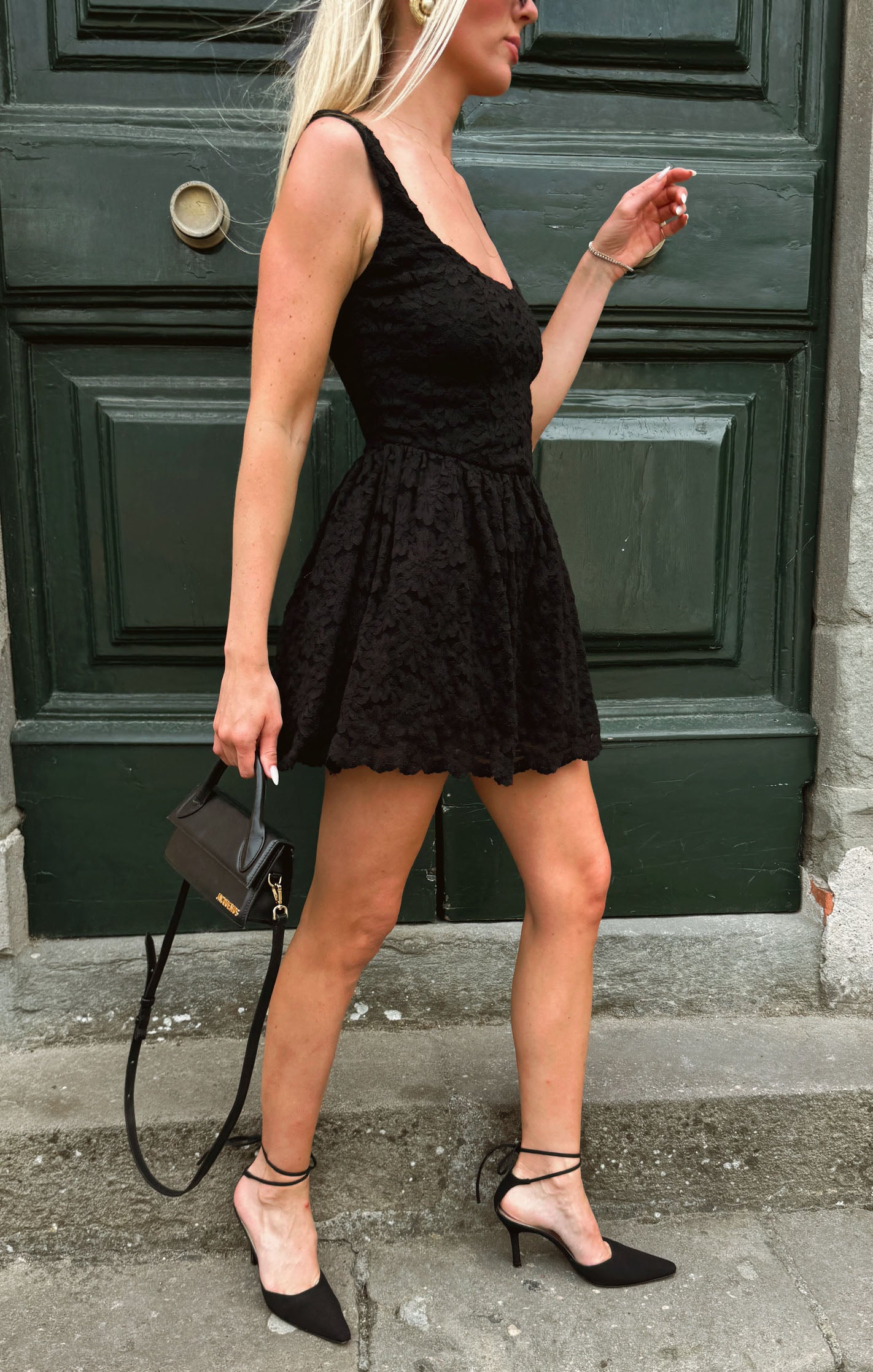 Black skort dress best sale