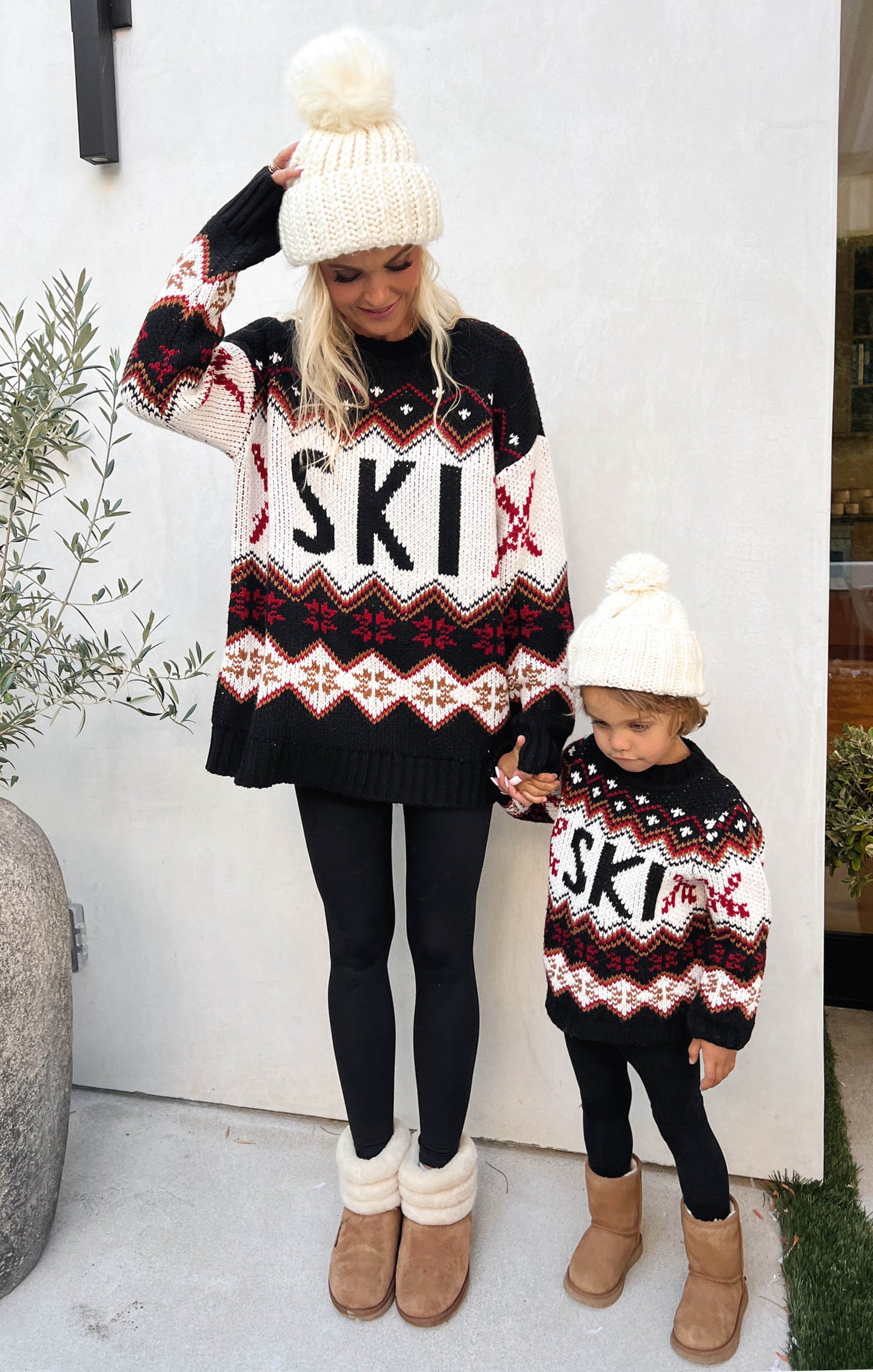 (取寄) ショウ ミー ユア ムームー レディース スキー イン セーター Show Me Your Mumu women Ski In Sweater Ski Knit Ski In Sweater ~ Ski Knit – Show Me Your Mumu