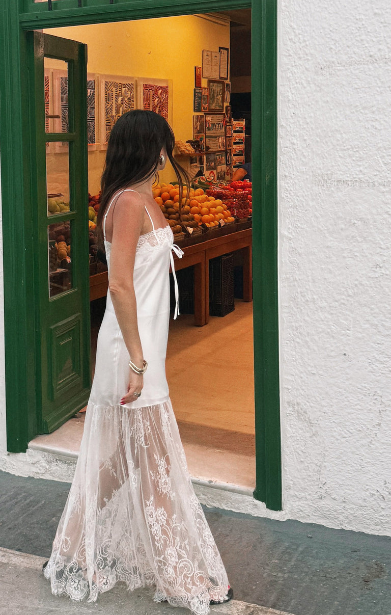 Show Me Your Mumu Celine Dress in White - size XL Show Me Your Mumu Celine Dress in White - size XL
