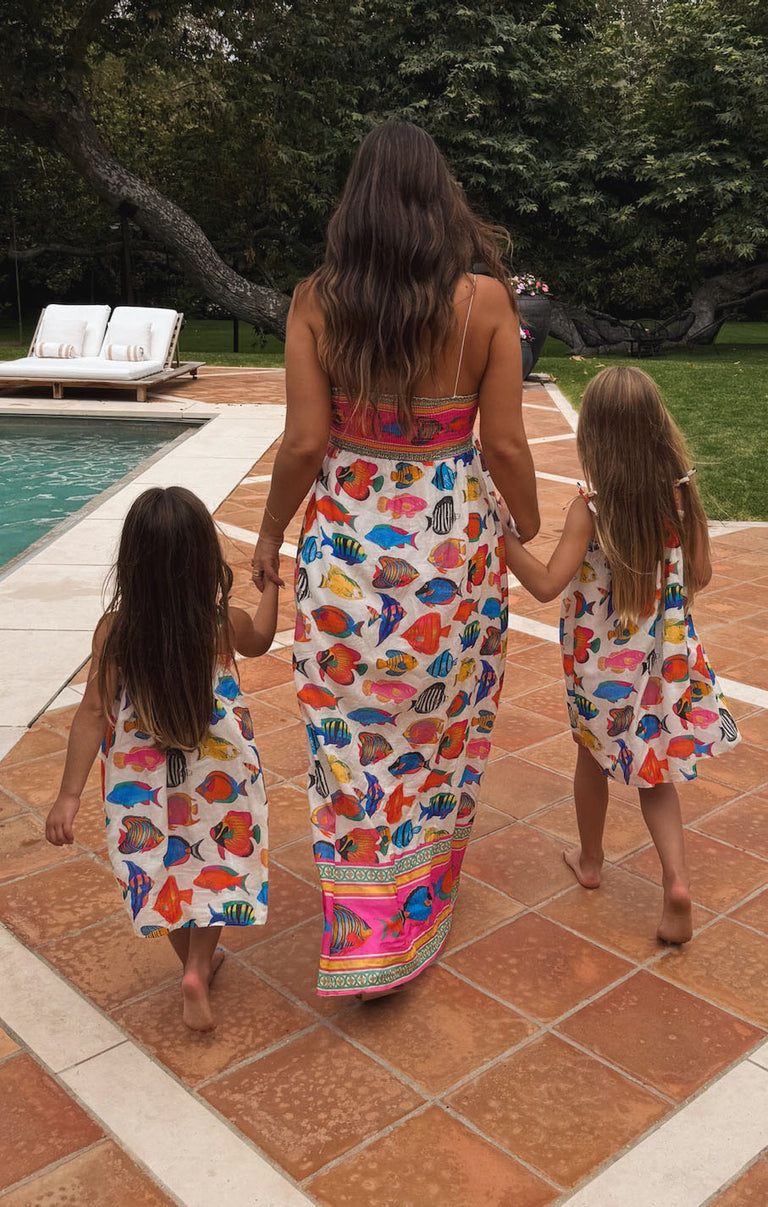 Little Angel Mini Dress, in Rainbow Reef, Size: 10-12Y | Show Me Your Mumu Little Angel Mini Dress, in Rainbow Reef, Size: 10-12Y | Show Me Your Mumu