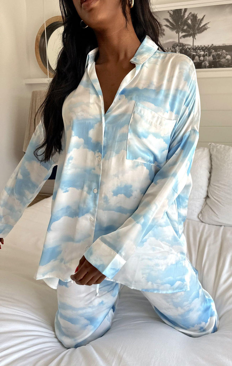 Overslept PJ Set ~ Dream Cloud Silky Show Me Your Mumu Overslept PJ Set ~ Dream Cloud Silky Show Me Your Mumu
