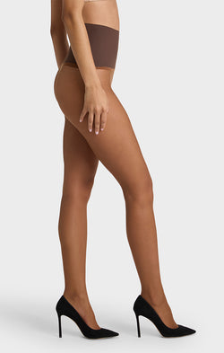 Commando Essential Sheer Tights ~ Espresso