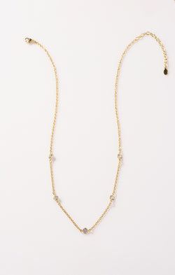 Faithy Jewels Elle Necklace ~ 18K Gold Plated