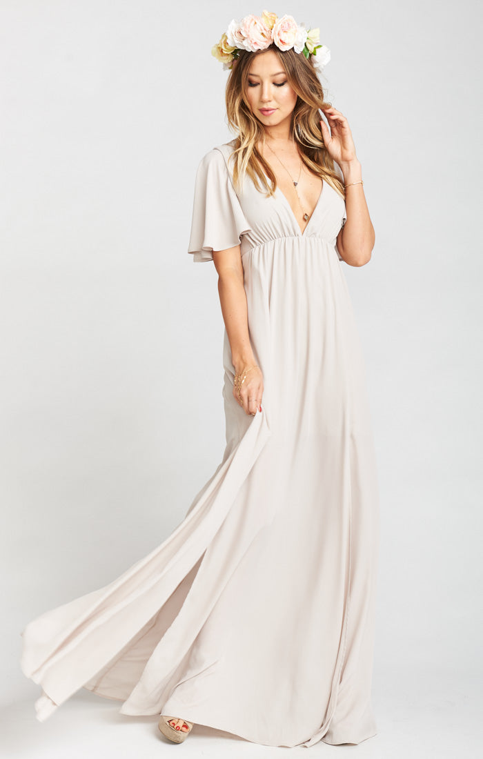 Faye flutter maxi dress sale