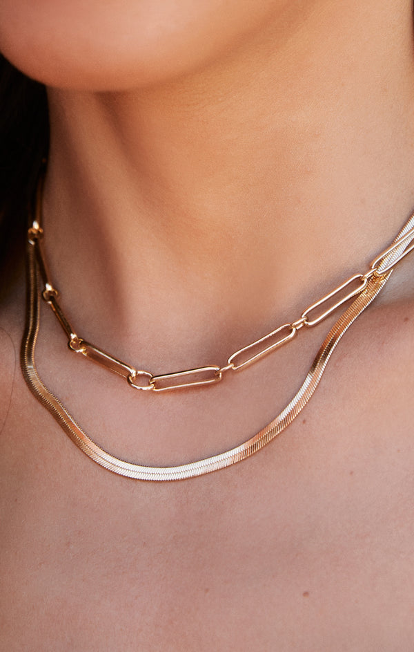 LUV AJ x SIVAN AYLA Barcelona Necklace ~ Gold – Show Me Your Mumu