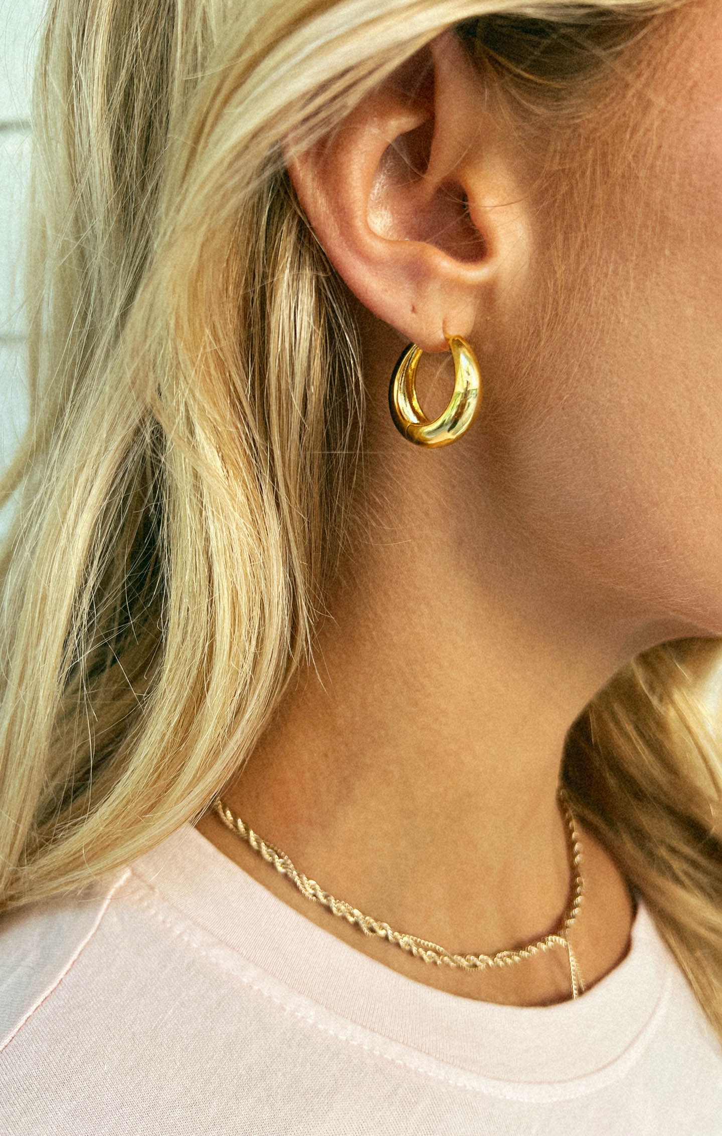 LUV AJ Marbella Hoop Earrings ~ 14K Gold Plated – Show Me Your Mumu