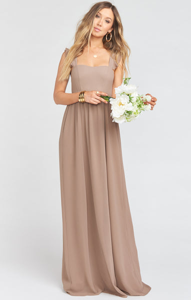 Dune chiffon 2024 bridesmaid dresses