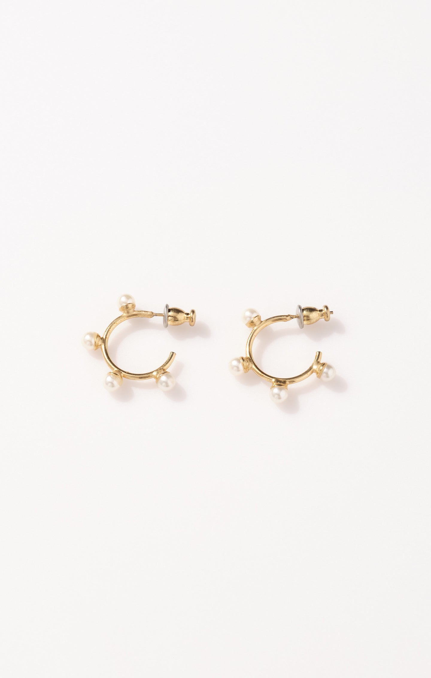 Tiny Gold Hoop Earrings