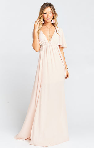 Faye flutter maxi on sale dress