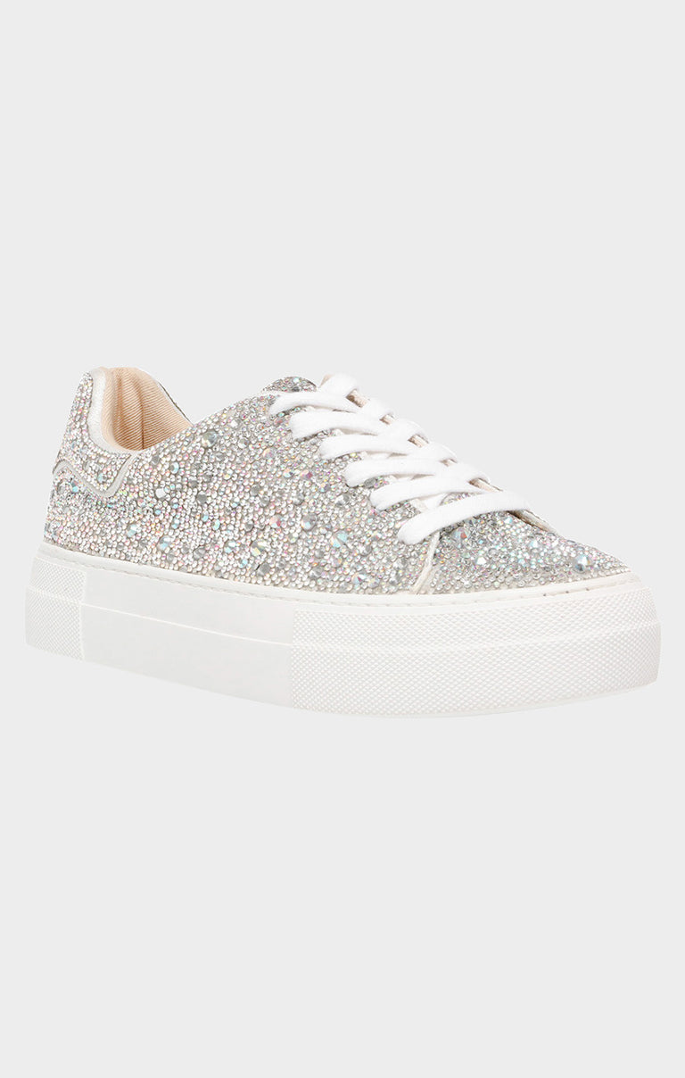 Betsey Johnson Sidny Platform Sneaker ~ Rhinestone – Show Me Your Mumu